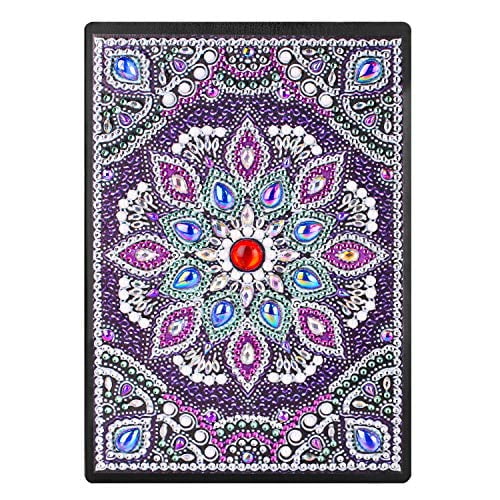 DIY 5D Notebook with Diamond Painting Cover Kits Special Shaped Faux Leather Plain Journal Notepad Premium Thick Paper A5 DIY 5D Notebook with Diamond Painting Cover Kits Special Shaped Faux Leather Plain Journal Notepad Premium Thick Paper A5
